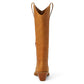 Agency Caramel Leather Boot