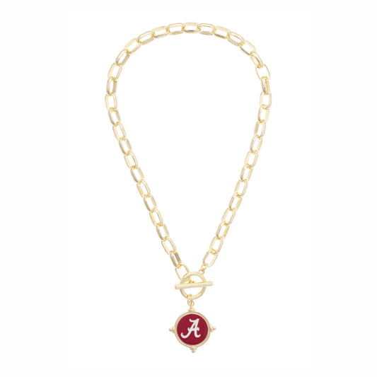 Alabama Crimson Tide Logo Intaglio Necklace