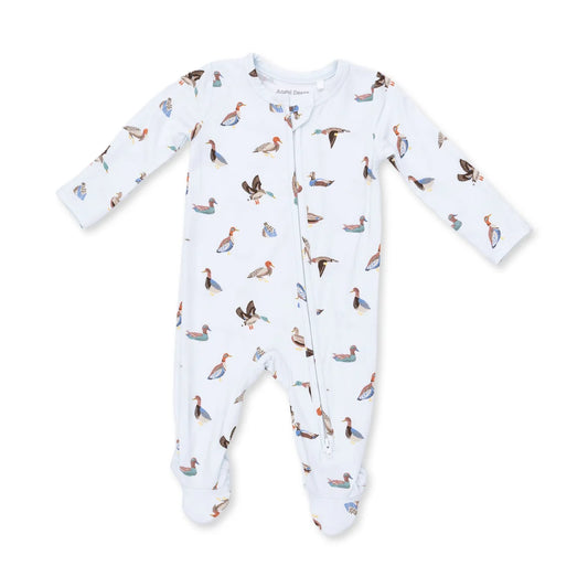 American Ducks 2-way Zipper Footie