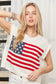 American Flag Sweater