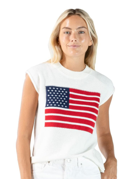American Flag Tank Top