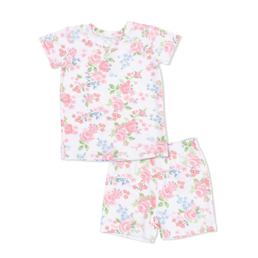 Angel Dear Cute Little Roses Loungewear Short Set