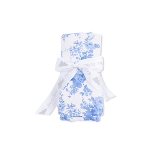 Angel Dear Dream Cottage Floral Swaddle Blanket