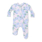 Angel Dear Hydrangeas Ruffle Zipper Footie