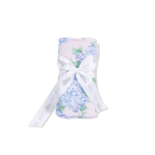 Angel Dear Hydrangeas Swaddle Blanket