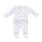 Angel Dear Pretty Golf Ruffle Zipper Footie