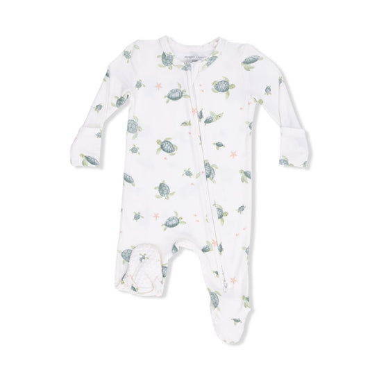 Angel Dear Sea Turtles Zipper Footie