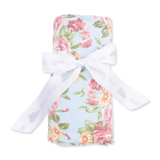 Angel Dear Angeline Floral Swaddle Blanket