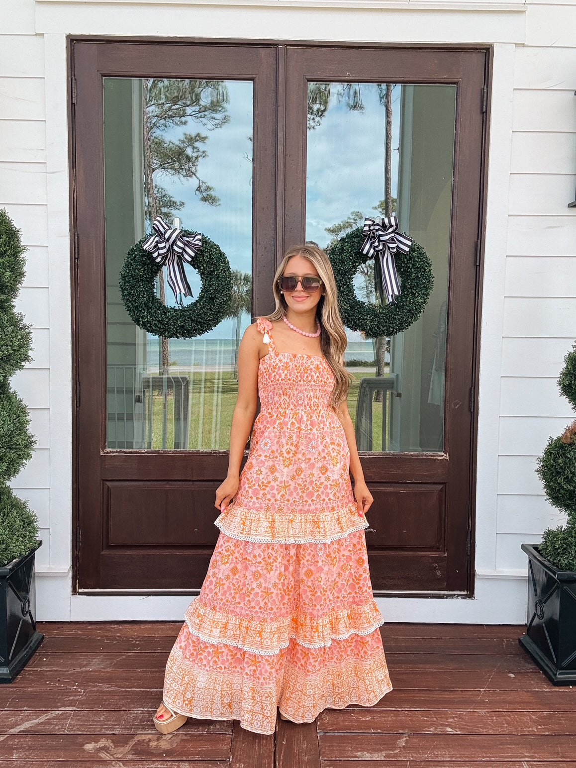 Aria Tube Maxi In Orange Star