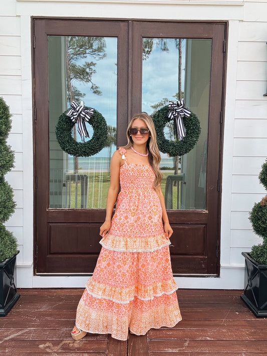 Aria Tube Maxi In Orange Star