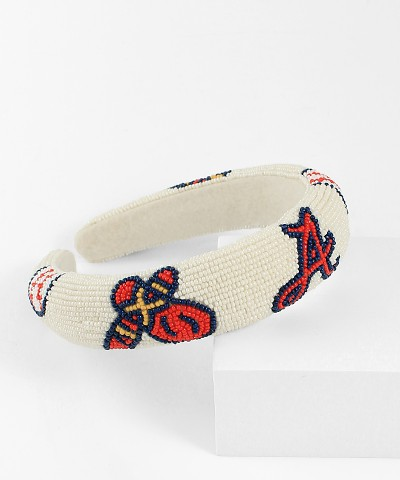 Atlanta Braves Headband White