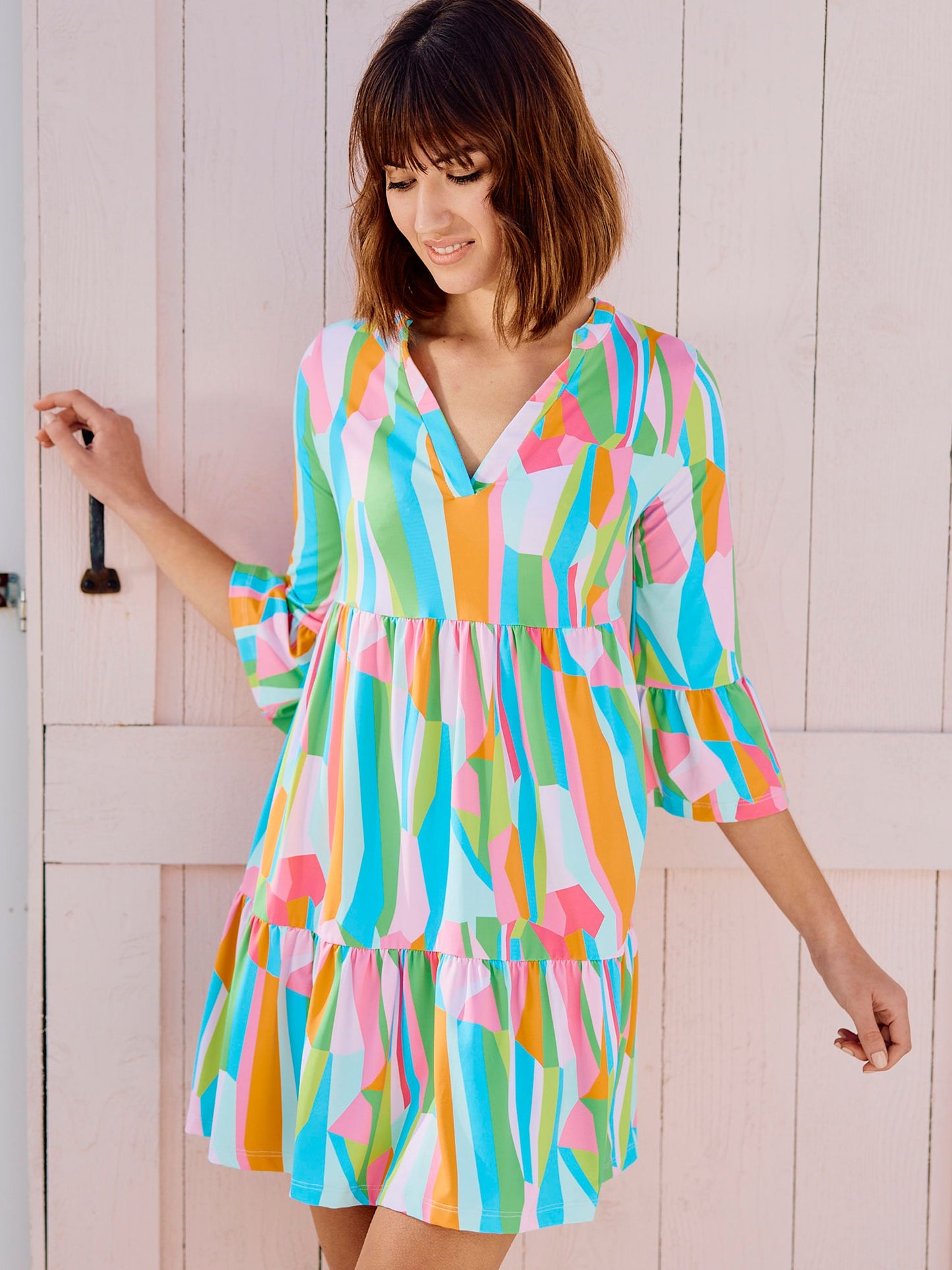 Laguna Dress Sea Glass Multi