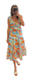 Gulf Breeze Abstract Open Back Midi