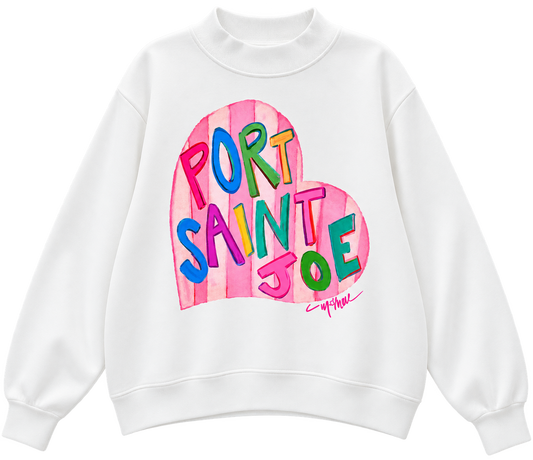 "Port St. Joe Love" Mock Neck
