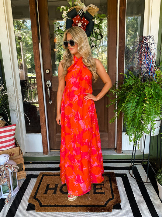 Summer Sunsets Maxi Dress