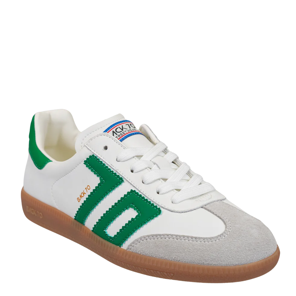 Back 70 Cloud Sneaker In White Green