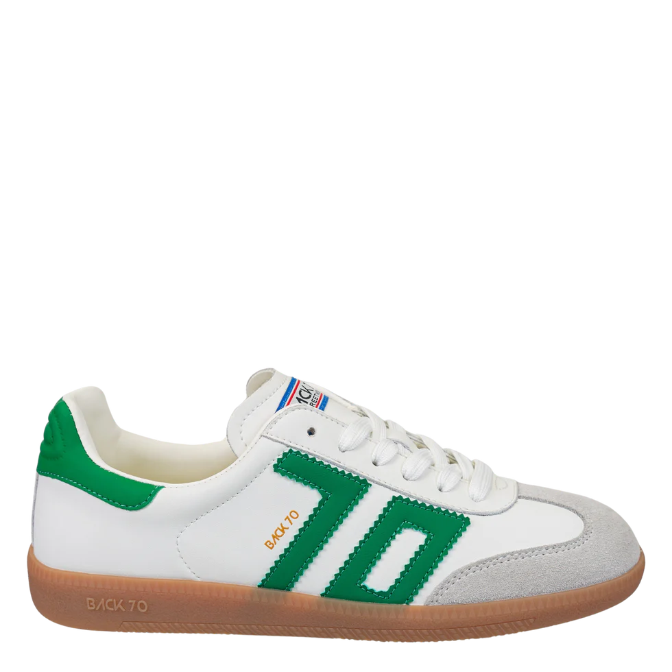 Back 70 Cloud Sneaker In White Green