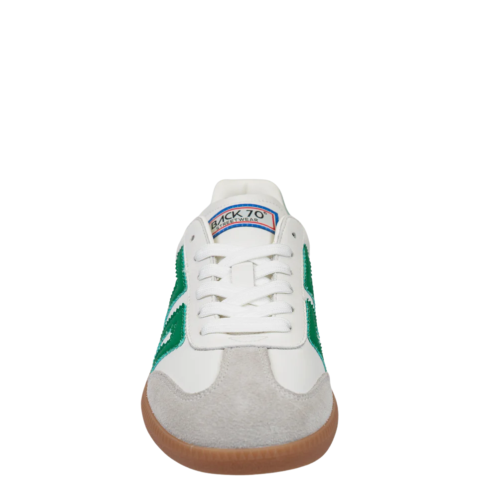 Back 70 Cloud Sneaker In White Green