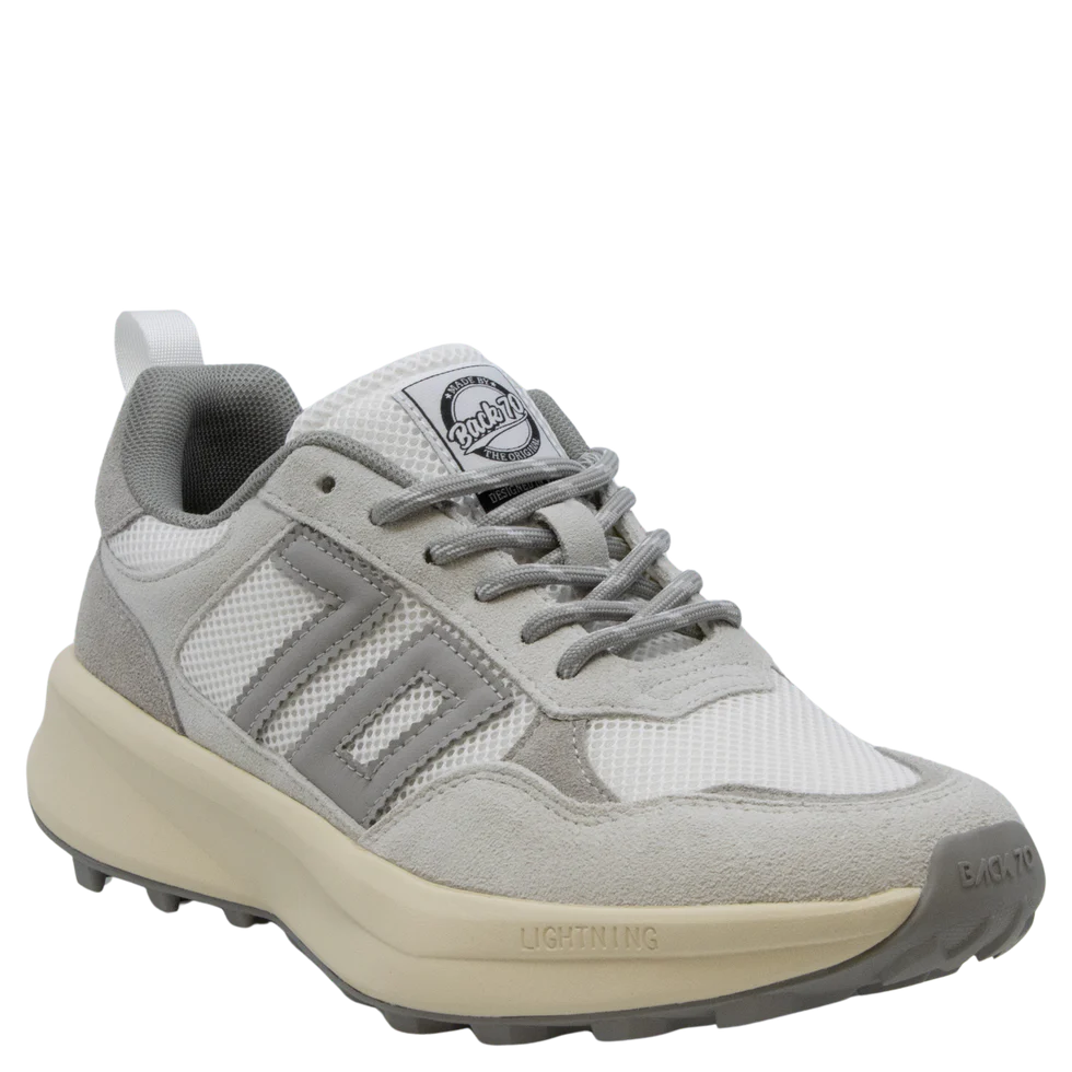 Back 70 Lightning Sneakers In Ice Light Gray