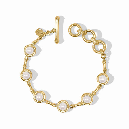 Julie Vos Bamboo Pearl Bracelet