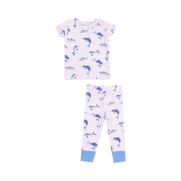 Angel Dear Deep Sea Fishing Pink Loungewear Set