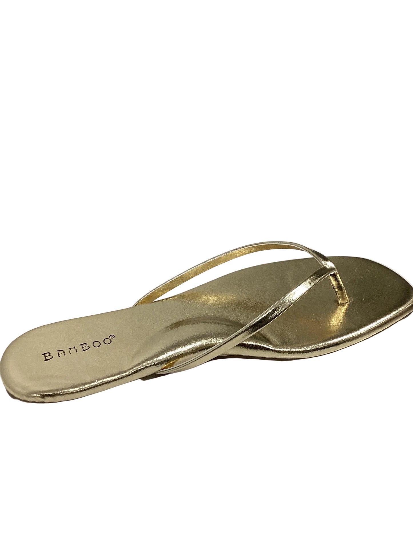 Cushion Sandal In Gold