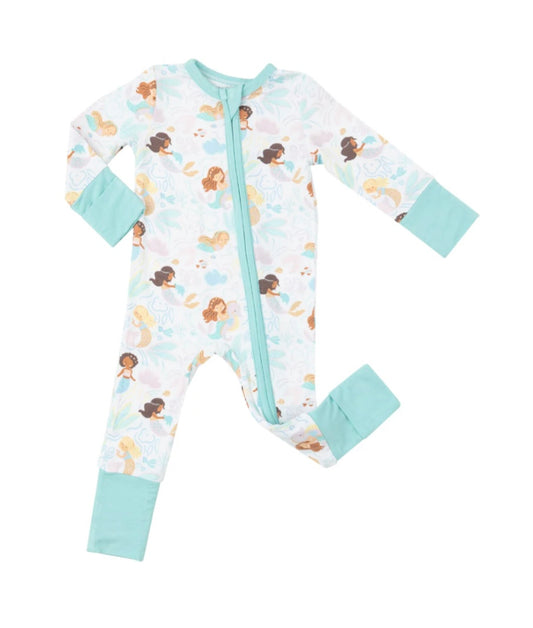 Angel Dear Magical Mermaids 2 Way Zipper Romper