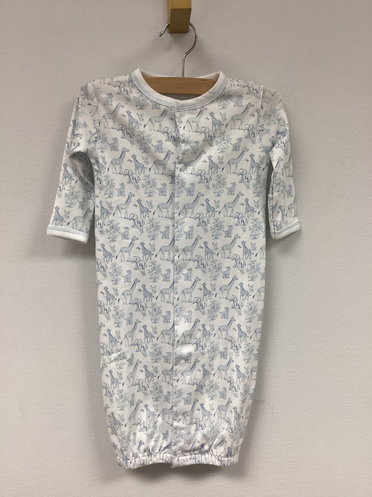 Blue Baby Safari Pima Converter Gown