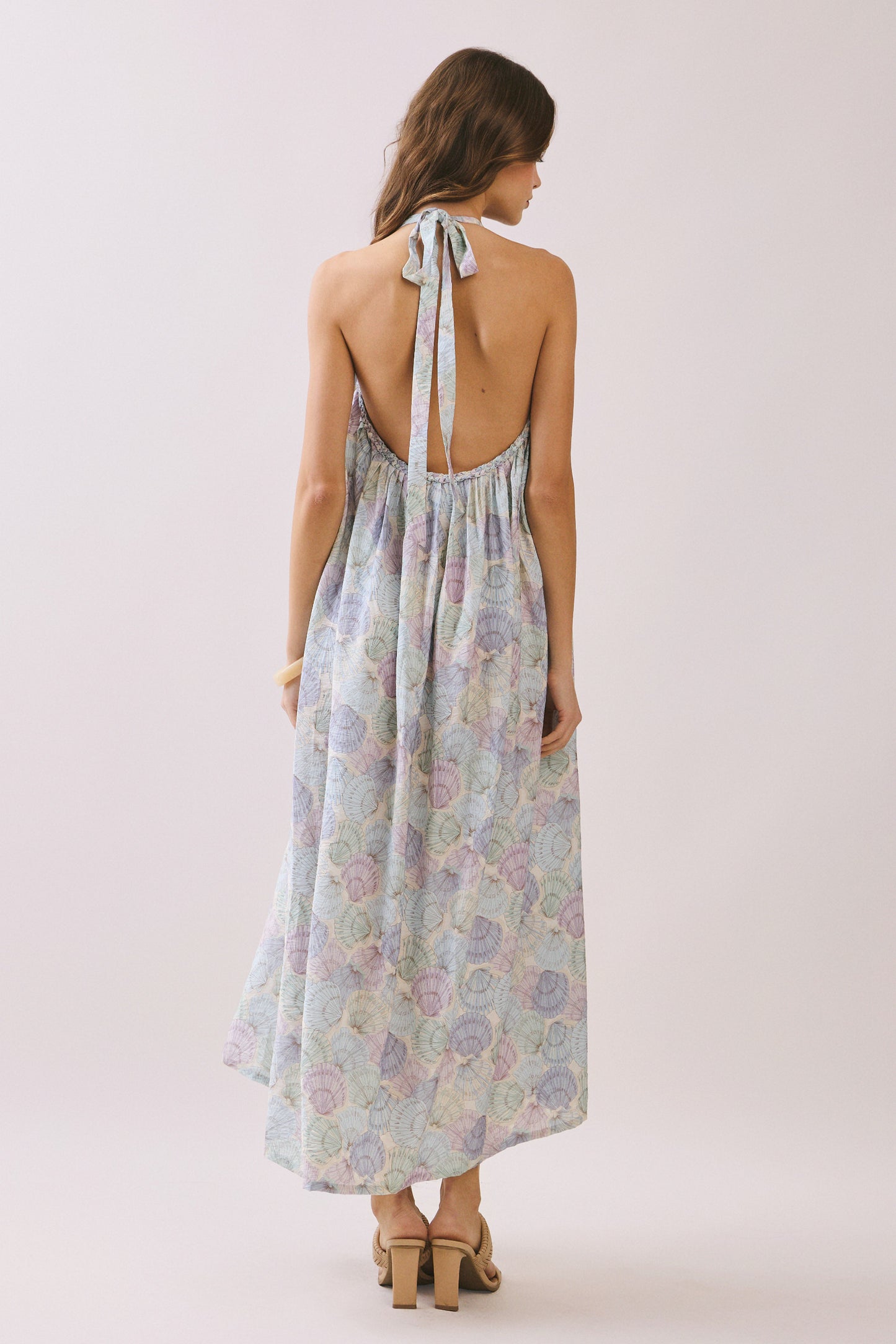 Seaside Shells Maxi Dress