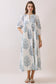 Calm Blues Maxi Dress