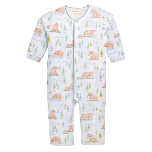 Baby Chic Woodland Bears Coverall