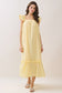 Caroline Maxi In Butter Yellow