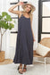 Casual Maxi Dress In Navy