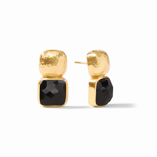 Catalina Earring Obsidian Black