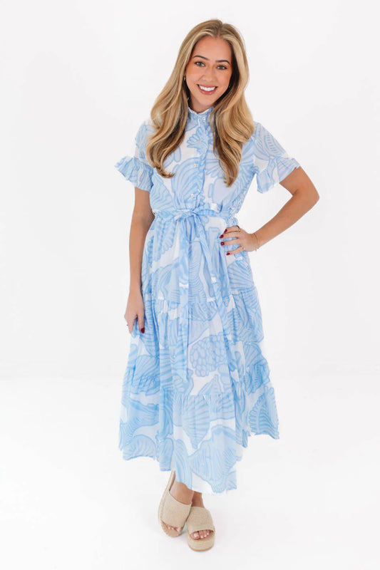 J. Marie The Charlotte Button Up Midi