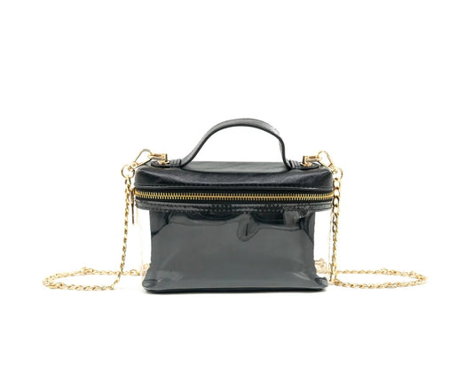Clear Black Game Day Bag