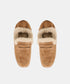 Dolce Vita Cloey Plush Loafers in Light Brown Seude