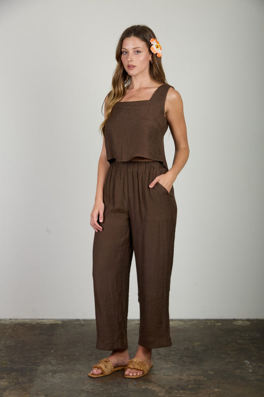 Coastline Set in Brown