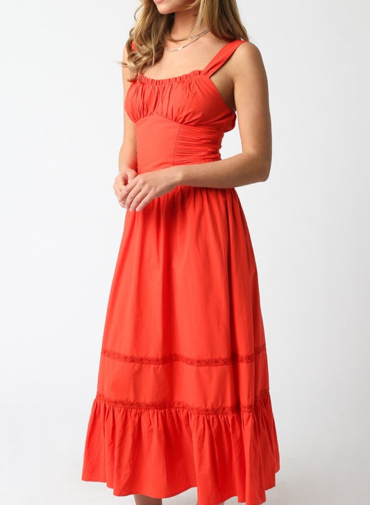 Cordelia Ruffle Maxi