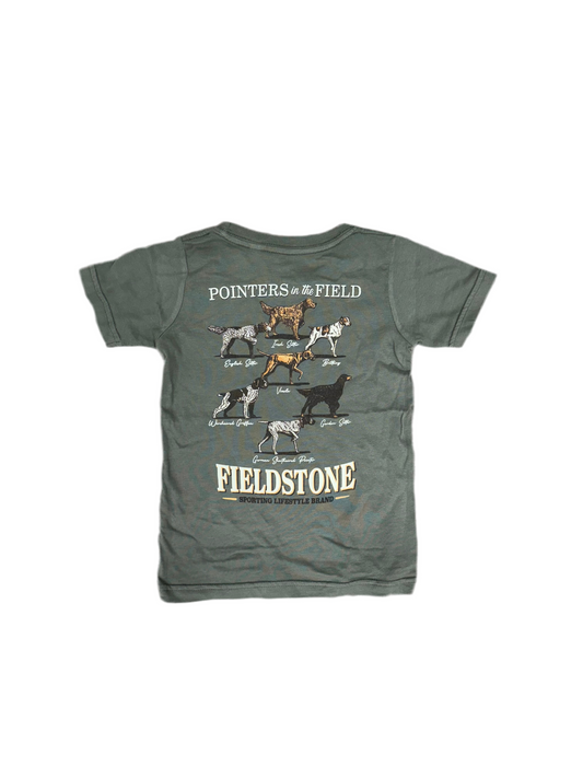 Fieldstone Youth Pointers in the Field Tee