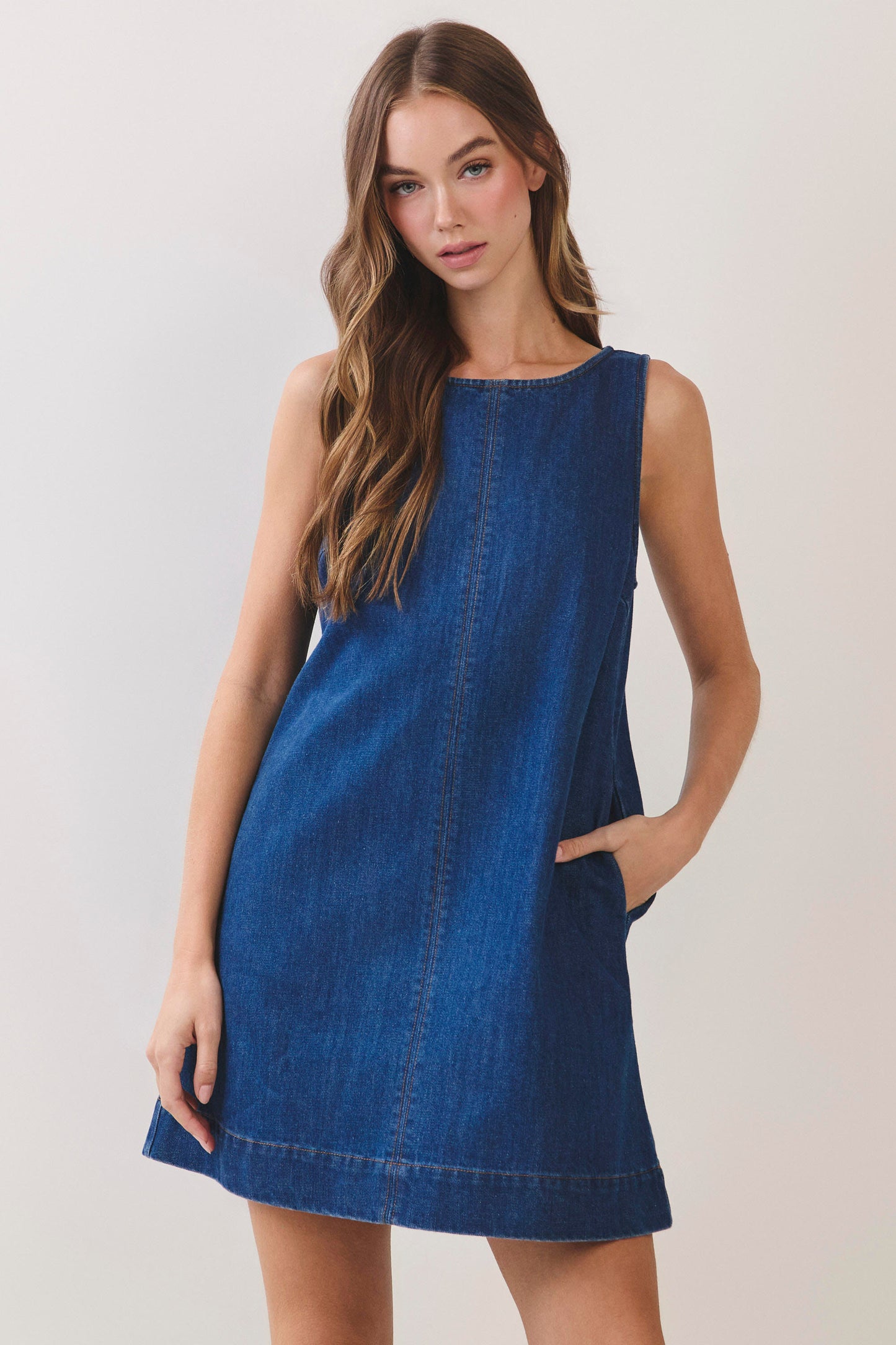 Darling Denim Mini Dress