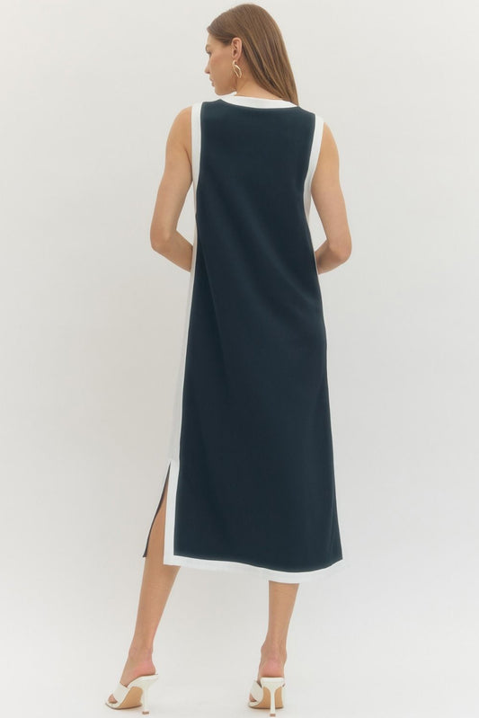 Day Date Midi In Navy