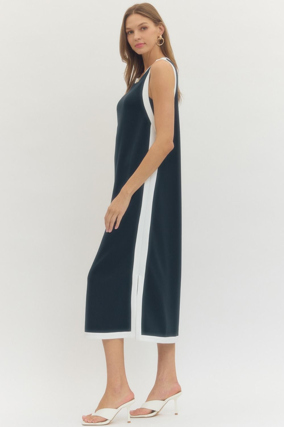 Day Date Midi In Navy