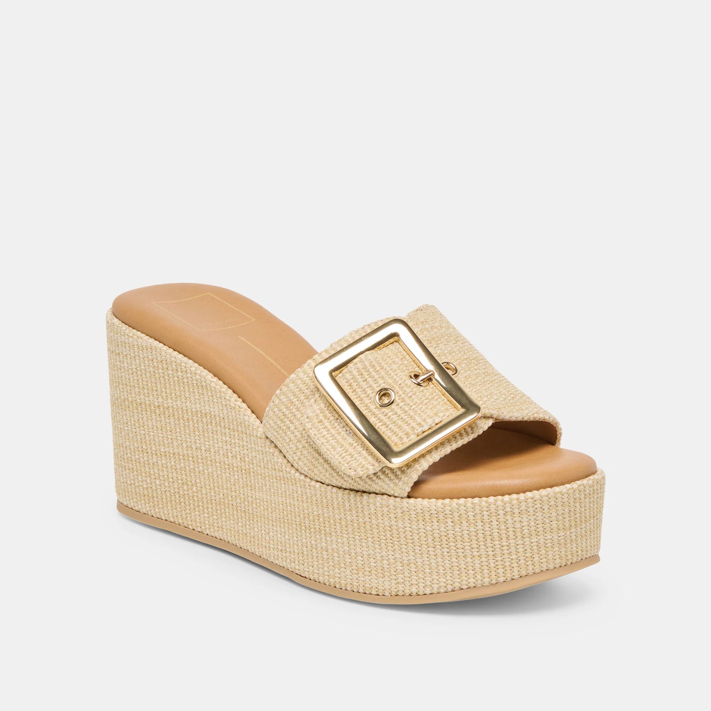 Dolce Vita Jilian Heel In Light Natural Raffia