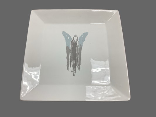 Angel Platter White/ice/gray