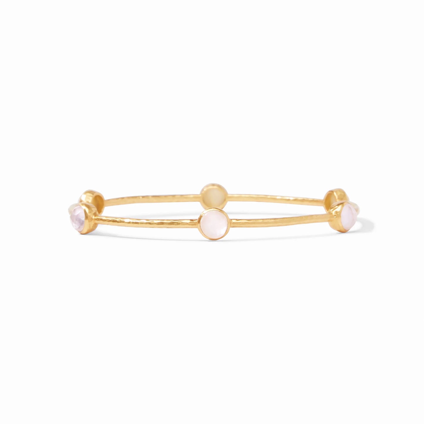 Julie Vos Milano Luxe Bangle In Iridescent Rose