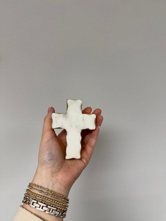 Cross Marble Decor