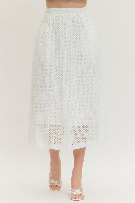 Freshly Picked Skirt In Off White
