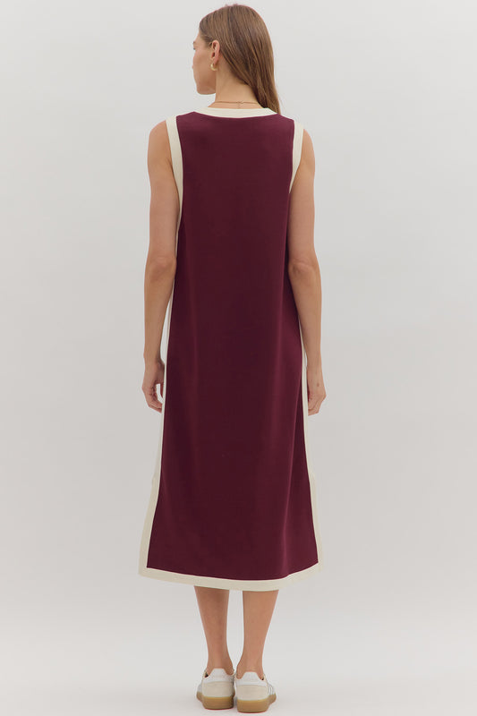 Day Date Midi In Merlot