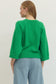 Sunny Days Knit Top In Green